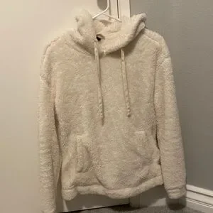 Universal Thread White Cream Sherpa Hoodie